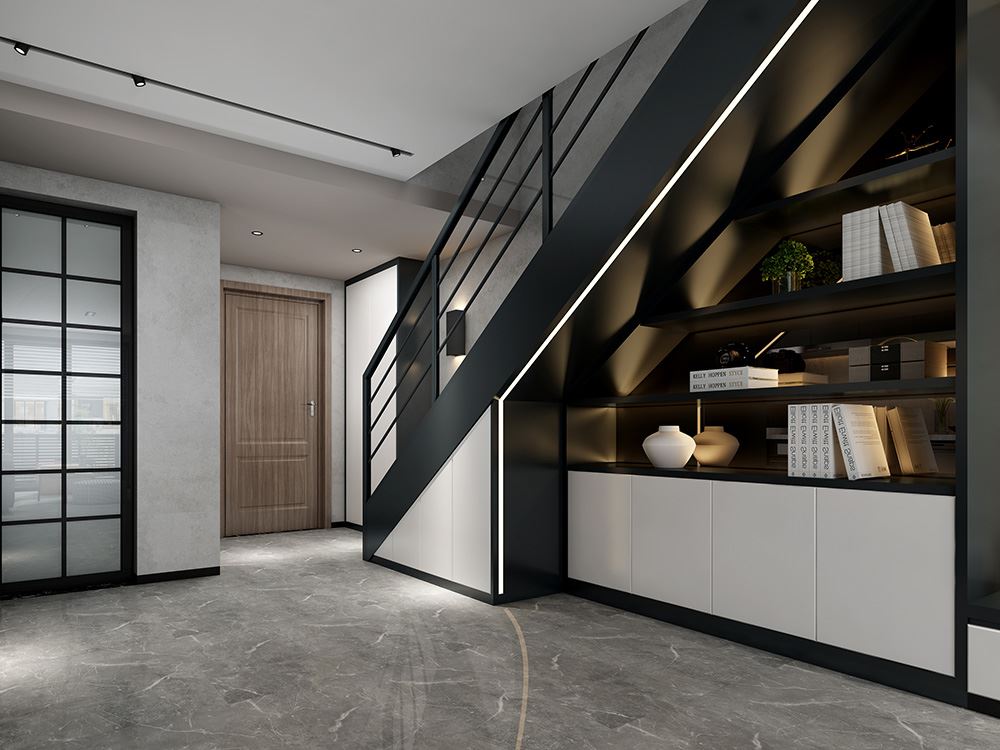 昭通室内装修兆阳O立方公寓45平米-现代简约风格室内设计家装案例