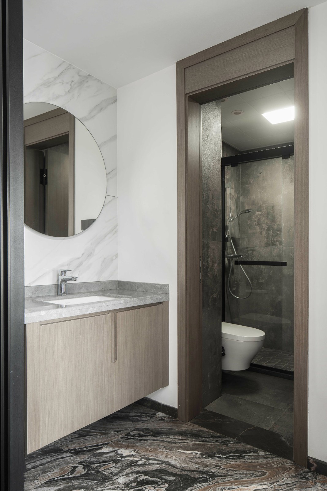 现代简约风格室内设计家装案例-卫生间